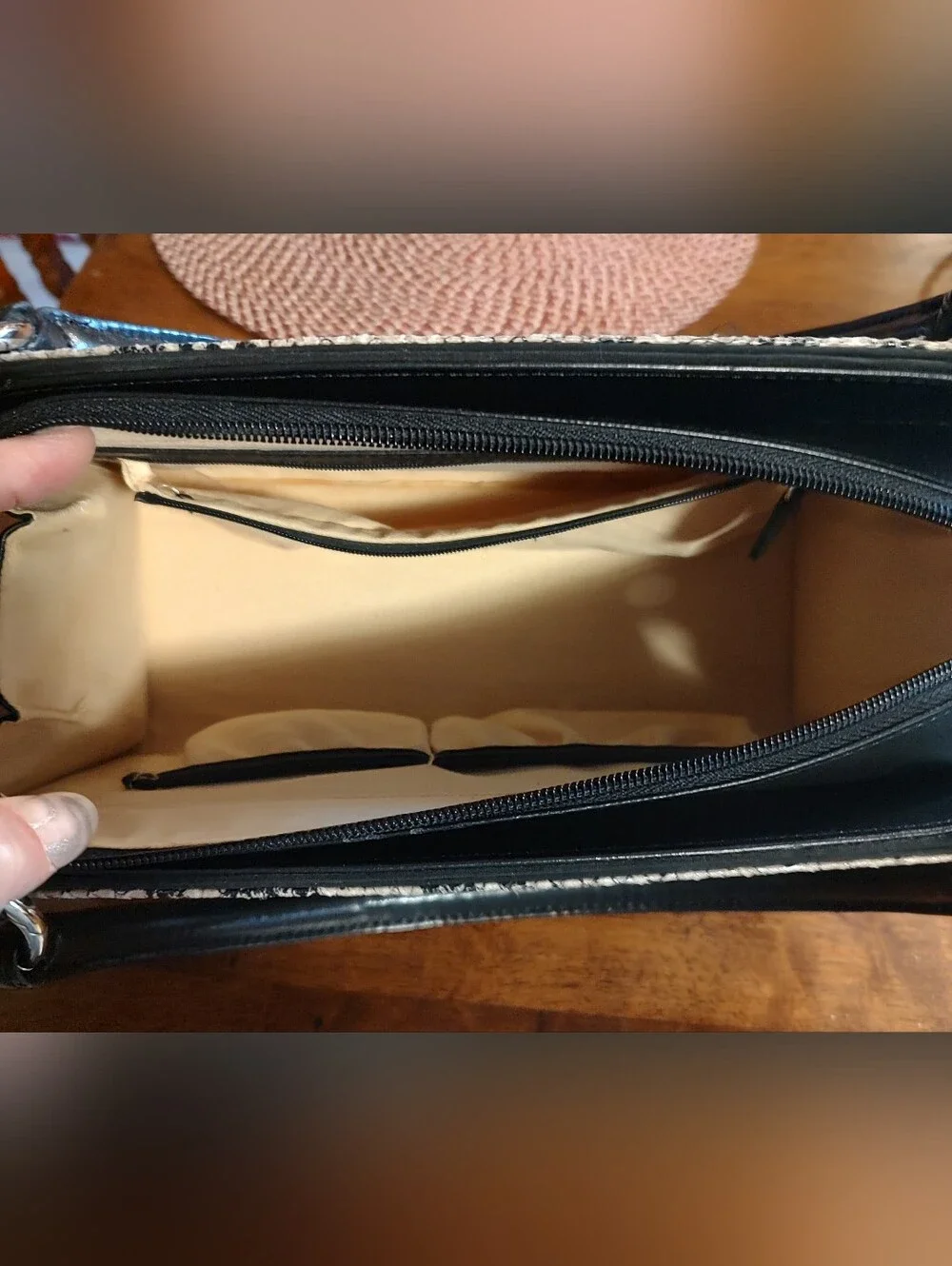 Miche tote featuring